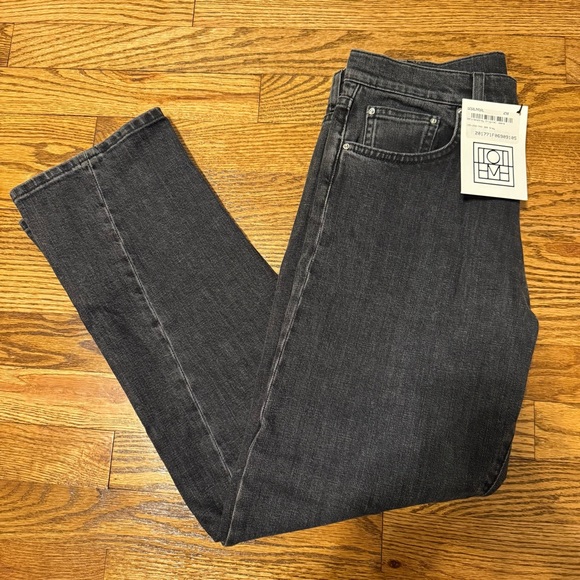NEW TOTEME Grey Original Jeans Sz 28/32 - Picture 3 of 12